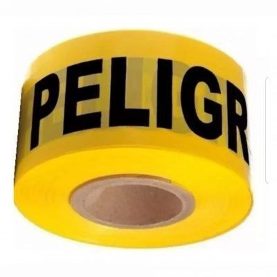 CINTA DE SEGURIDAD AMARILLA (PELIGRO NO PASE)