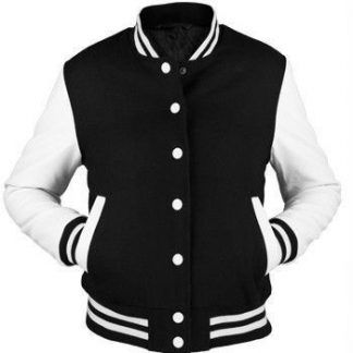 Chaqueta de beisbol doble bolsillo