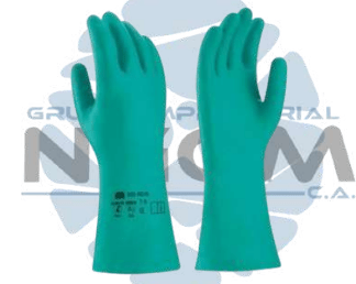 Guantes de Nitrilo Verde 9  y 10  (Calibre 15 EMG)