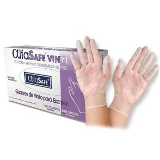 Guantes de vinyl (tipo examen)