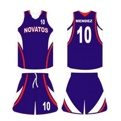 Uniformes de basketbol-caballero