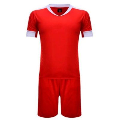 Uniformes de fútbol para hombre, camiseta deportiva manga corta y pantalones cortos